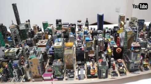 マンハッタン リサイクルパーツ 製作 模型 部品