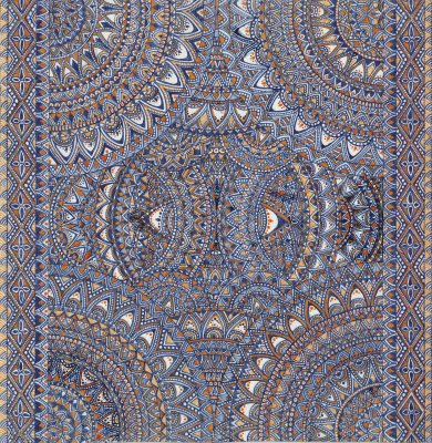 ボールペン 幾何学模様 サラサクリップ