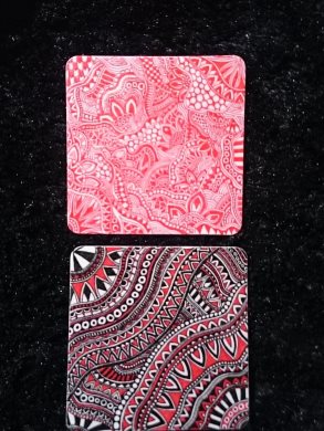 ボールペン 幾何学模様 サラサクリップ