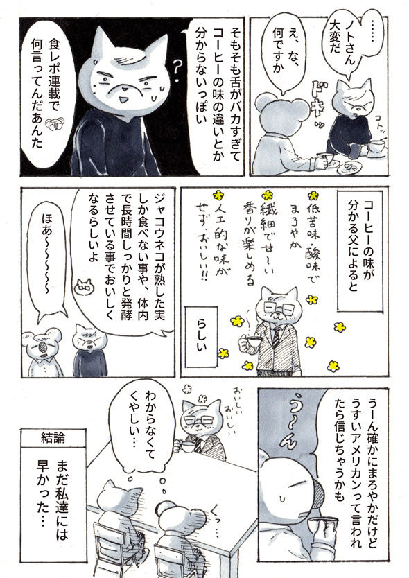 チョーヒカル ゲテモノ コピ・ルアク 猫 糞 コーヒー