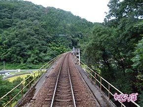 2012年の宇都井駅