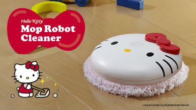 ハローキティ　ロボモップ　お掃除　ロボットレア ロボットクリーナー】 ZZ-MR4-KT｜株式会社シー・シー・ピー