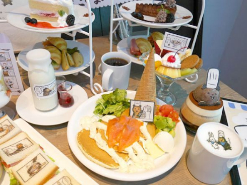 こぐまのケーキ屋さんコラボカフェ