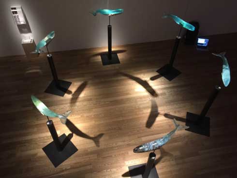 樹脂クジラ 山田勇魚さん