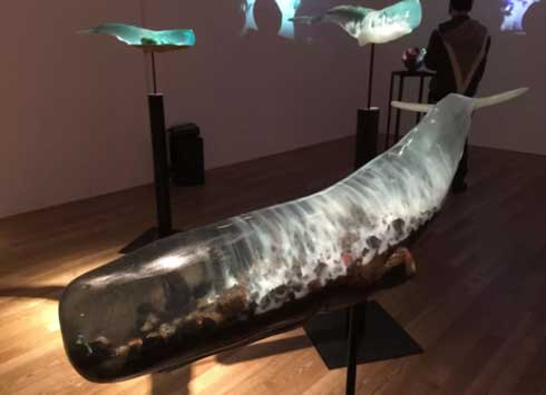 樹脂クジラ 山田勇魚さん