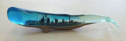 樹脂で作られたクジラに魅了される人が続出！　山田勇魚さんに世界観を伺った