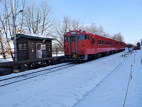 廃駅 羽帯駅 JR北海道 根室本線