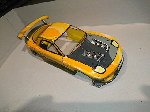 プラモデルの箱