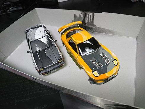 プラモデルの箱