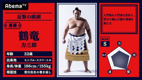 abemaTV 大相撲 中継 NHK
