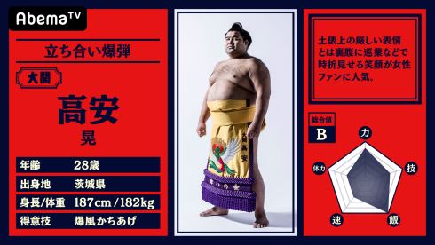 abemaTV 大相撲 中継 NHK