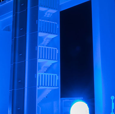 天空の城 三江線 廃線 宇都井駅 プラモ