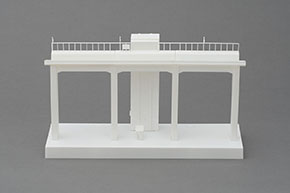 天空の城 三江線 廃線 宇都井駅 プラモ