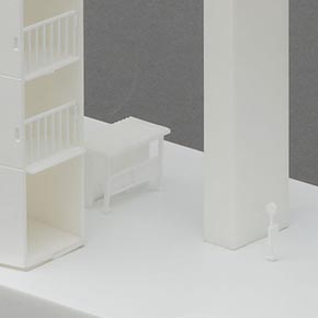 天空の城 三江線 廃線 宇都井駅 プラモ