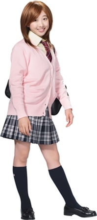 本田望結　マゴギャル　携帯電話　JK　制服