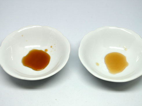 納豆のタレの色味調査