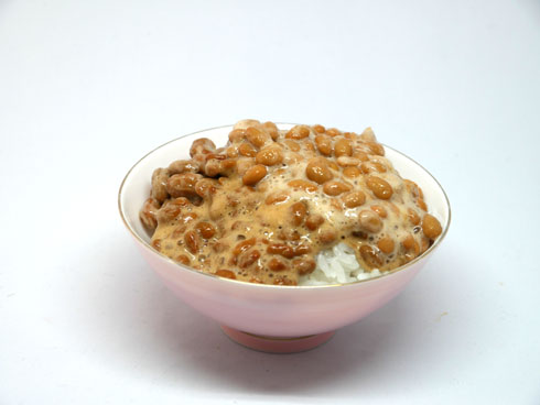 納豆ごはんの画像