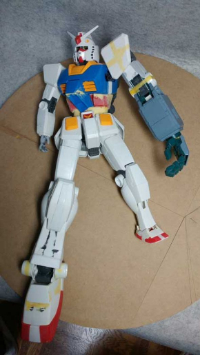 ガンプラ 自由 遠近法 パース 再現