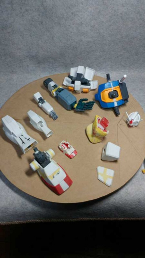 ガンプラ 自由 遠近法 パース 再現