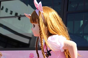 リカちゃんラッピングバス 京成バス