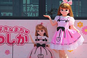 リカちゃんラッピングバス 京成バス
