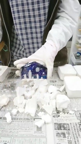 林彩加 ガラス工芸 記憶のまち