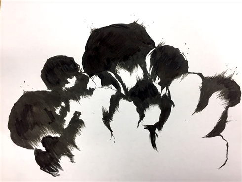 ねとらぼイラストテクニック　漫画　作画　絵 爆発