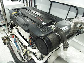 JACK 72 Dea del mareに搭載したVOLVO PENTA