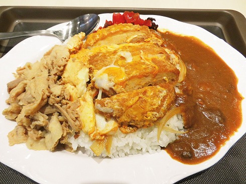 富士そばのよくばりコンボ