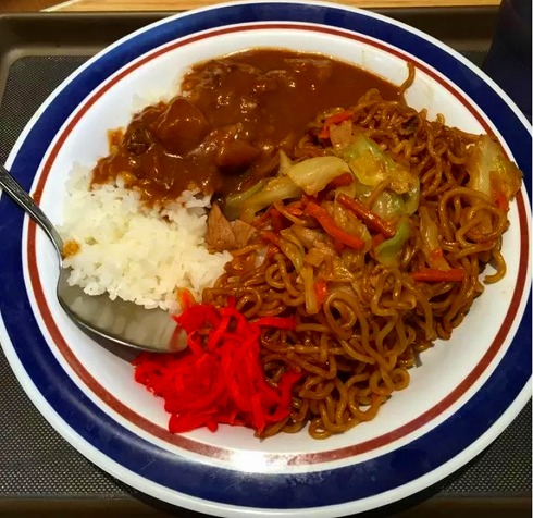 富士そばのよくばりコンボ