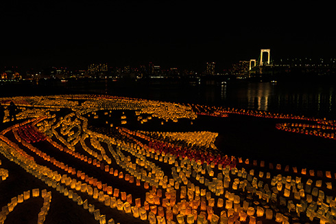 FGO 葛飾北斎 水を彩る江戸祭 ウォータープロジェクションマッピング