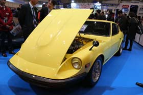 東京オートサロン2018のNATS（日本自動車大学校）ブースで展示されたS30型フェアレディZ