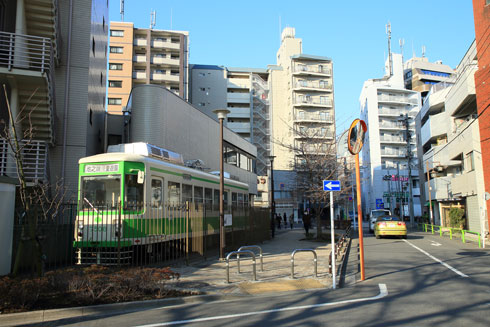 池之端七軒町停留場