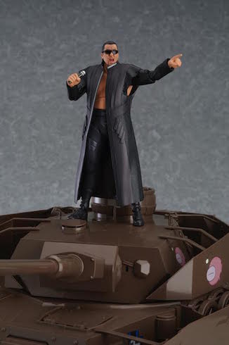 蝶野正洋 figma フィギュア 黒のカリスマ ガルパンおじさん 茨城県観光大使