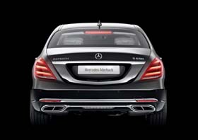 マイバッハ プルマン：リア