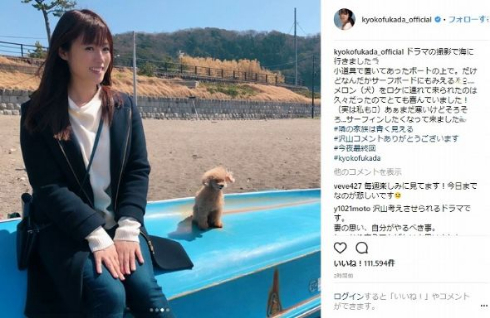 深田恭子 メロンパンナ 犬 ペット 隣の家族は青く見える 最終回