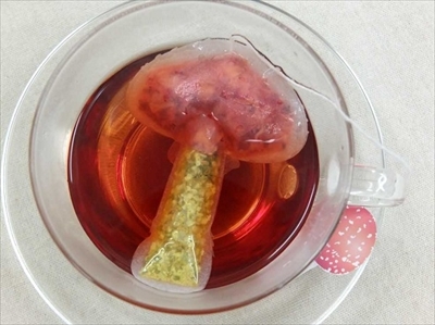 ベニテングタケのティーバッグ