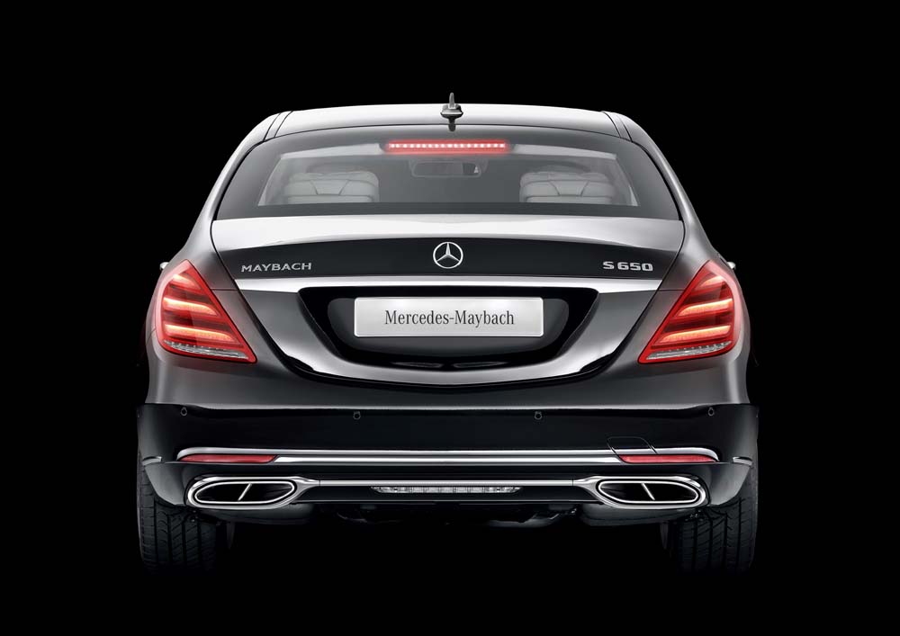 マイバッハ プルマン：リア