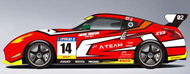 エヴァRT弐号機 岡部自動車 Z34