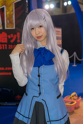 AnimeJapan 2018 コスプレ コスプレイヤー ご注文はうさぎですか？？ チノ 生田ちむ