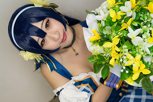 AnimeJapan 2018 コスプレ コスプレイヤー ラブライブ！ 園田海未 いのり