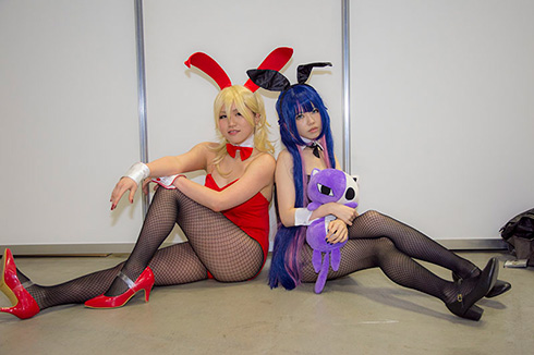 AnimeJapan 2018 コスプレ コスプレイヤー パンティ&ストッキングwithガーターベルト