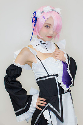 AnimeJapan 2018 コスプレ アニメ コスプレ コスプレイヤー リゼロ ラム Ruri