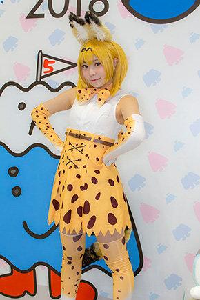 AnimeJapan 2018 コスプレ コスプレイヤー けものフレンズ サーバル 橘ゆり