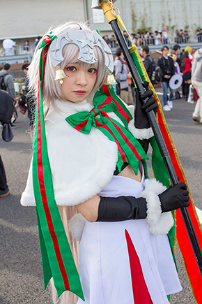 AnimeJapan 2018 コスプレ アニメ コスプレ コスプレイヤー FGO ジャンヌダルク・オルタ・サンタ・リリィ 紗綾