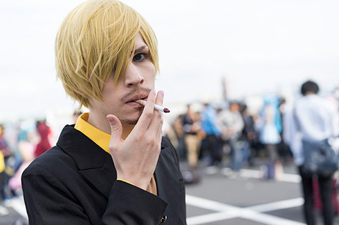 AnimeJapan 2018 コスプレ アニメ コスプレ コスプレイヤー ONE PIECE サンジ
