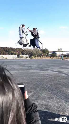 ソフトバンク 私立スマホ中学 ジェット 侍 チャンバラ 森翔太 動画