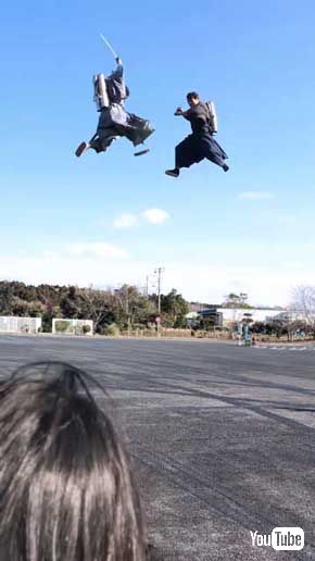 ソフトバンク 私立スマホ中学 ジェット 侍 チャンバラ 森翔太 動画