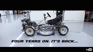 世界最速の芝刈り機 ホンダ ギネス世界記録