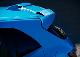 カローラハッチバック：リア